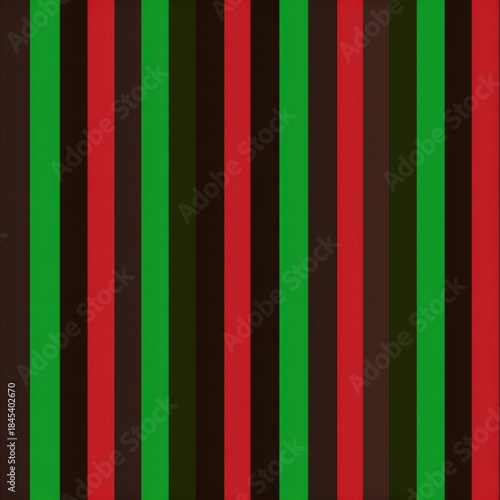 Colorful Vertical Stripes Pattern with Red, Green, and Brown Tones.