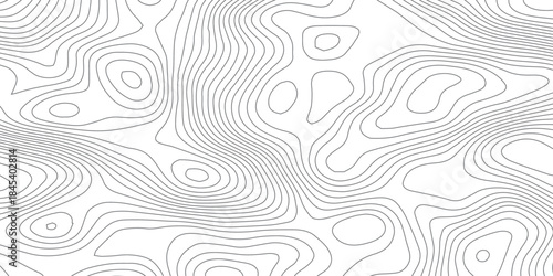 Modern abstract topographic contour line texture in subtle gray tones, showcasing organic elevation waves and seamless geological patterns for minimalist design, branding, and digital backgrounds