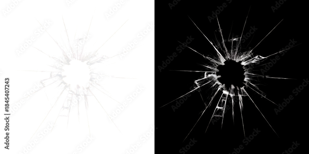 Fototapeta premium Exploding starburst in space