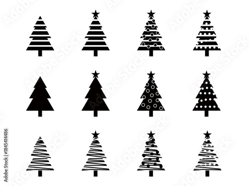 いろいろクリスマスツリーセット1