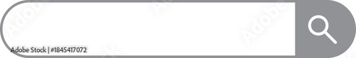 Search bar illustration,Simple search box illustration