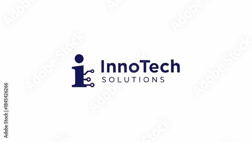 InnoTech Solutions Logo with Circuit Board Design.