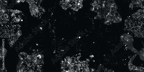 Imprint texture endless pattern . seamless pattern texture. Organic overlay pattern . Vector repeatable scratchy texture .Screen print endless pattern texture. 