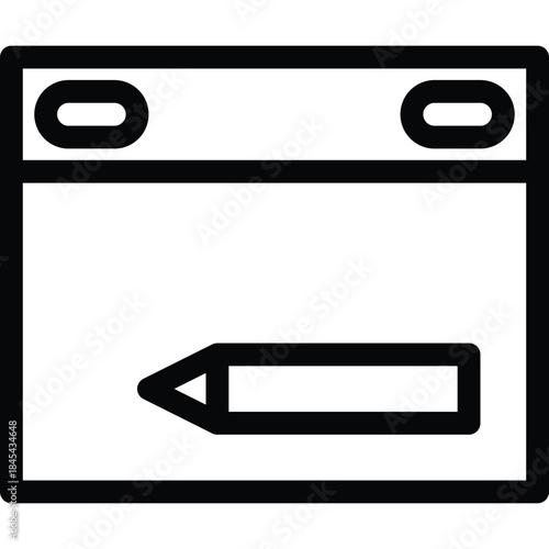 Graphic Tablet and Stylus Pen Icon