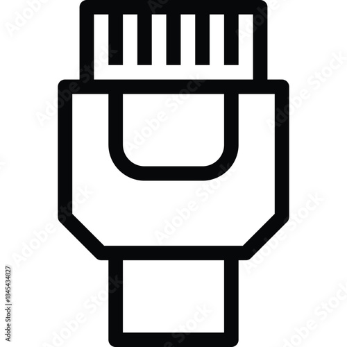Ethernet Network Cable Connector Icon