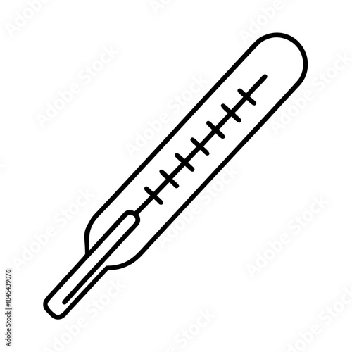 vector clip art thermometer cold for web and graphic design