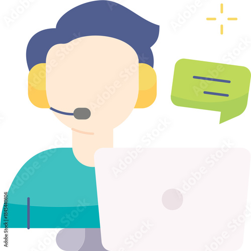 Customer Help Illustration