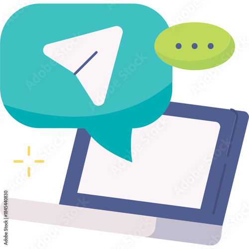 Direct Message Illustration