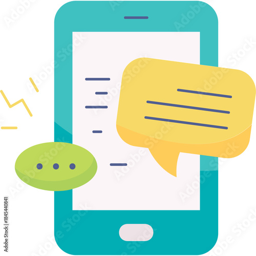 Instant Message Illustration
