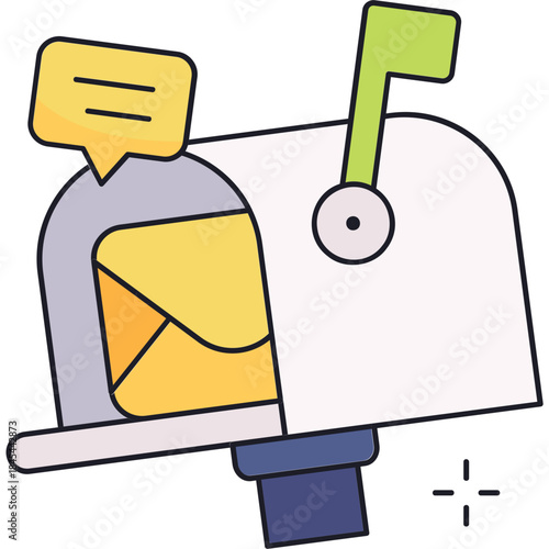 Message Box Sticker