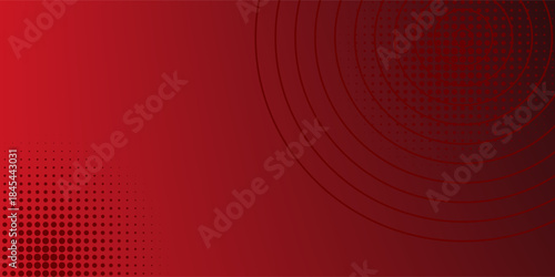 red and black halftone background. vector illustration