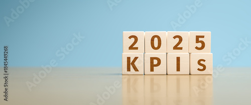 Wooden toy cubes forming the text 