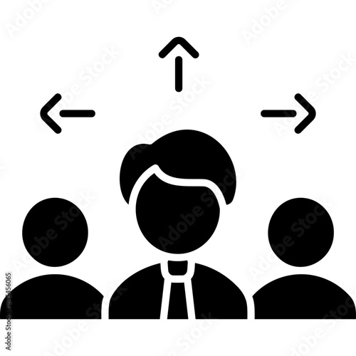 Glyph Solid Team Expansion Icon