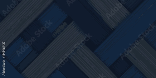 Abstract interplay of deep blue and navy hues forming an intricate woven pattern, creating a modern and sophisticated textured background