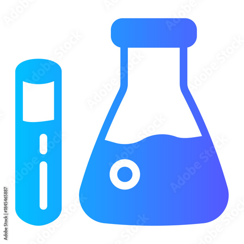 chemistry glyph icon