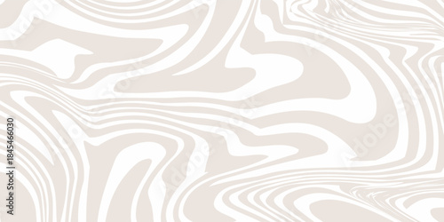 Beige elegant swirl abstract flow background. Design illustration for decoration, wall decor, wallpaper, cover, banner.