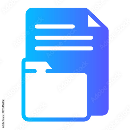 folder glyph icon