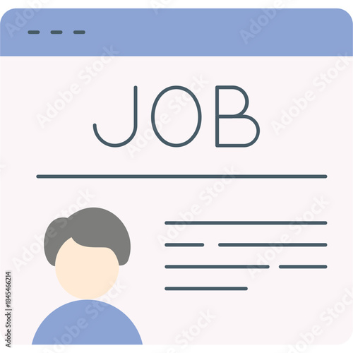 Vacancy Post Illustration