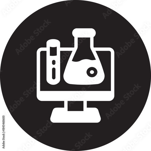 Computer Lab glyph icon