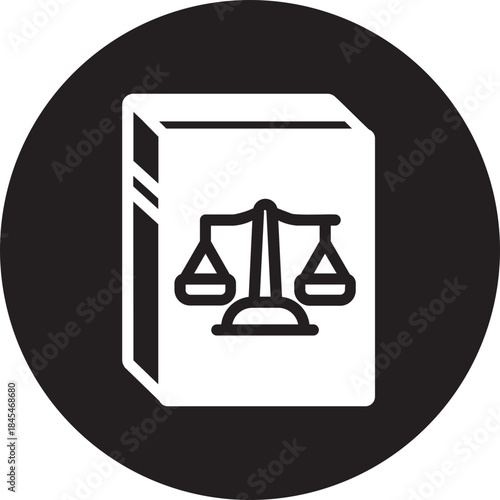 Law Faculty glyph icon
