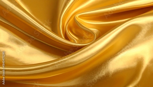 煌めくゴールドのドレープテクスチャの背景