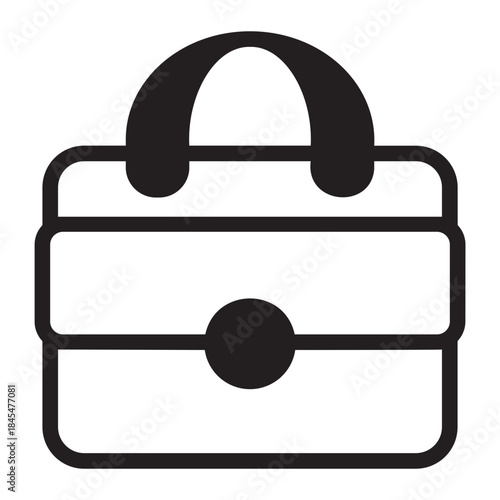 porfolio glyph icon
