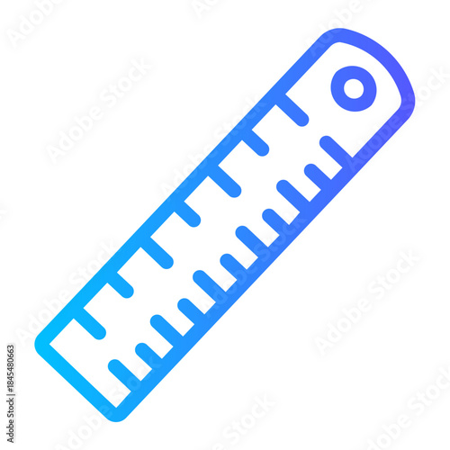 ruler gradient icon