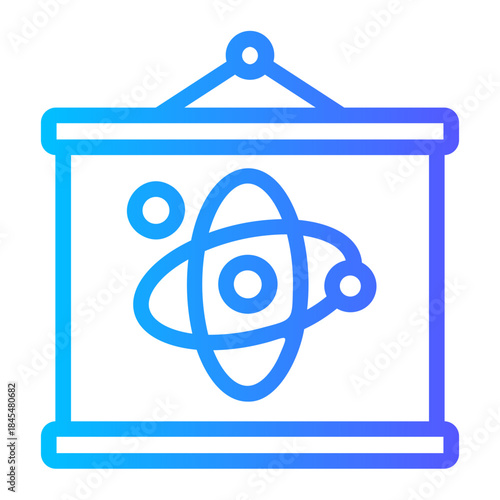 Science gradient icon
