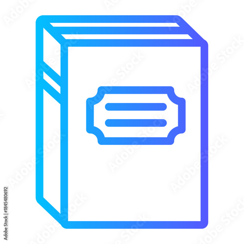 book gradient icon