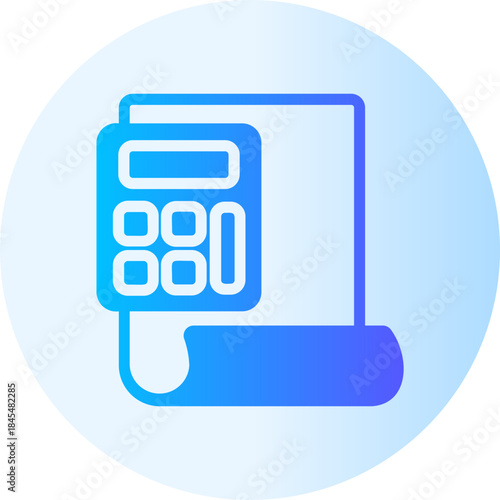 calculator gradient icon