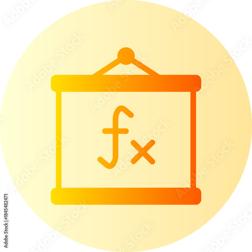 maths gradient icon