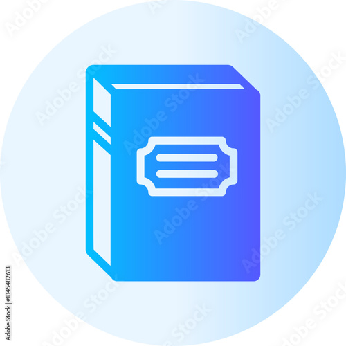 book gradient icon