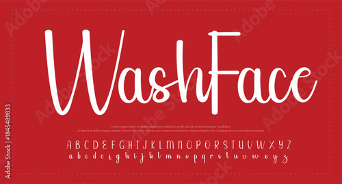 
Script signature alphabet, elegant flowing letters, stylish cursive font for graceful branding, romantic headline, handwritten typography, timeless typographic design. Vector typeset