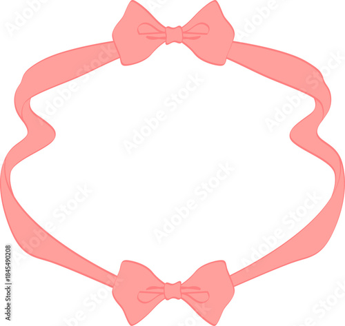 Girly Bow Frame