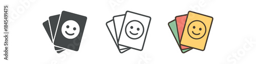 home therapy emotion cards fan shape