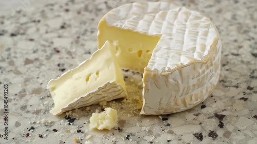 Crumbly Sheep Milk Cheese Top Down