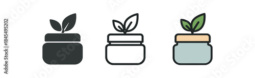 sustainable beauty glass jar skincare