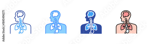 Anatomy Icon, Multi Styles Icon Set