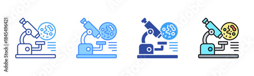 Pathology Icon, Multi Styles Icon Set