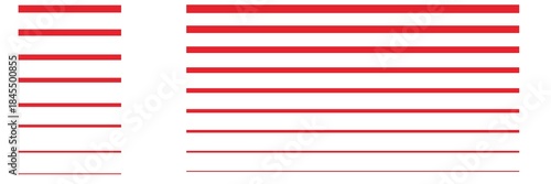 Free Download Set red lines  - GFXLoad