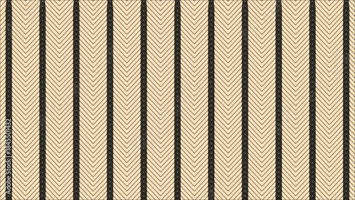Vector Seamless Simple Striped Pattern Beige Stock Vector