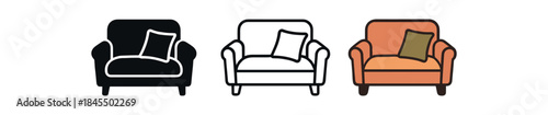 daily comfort cozy couch corner with two cushions