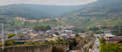 Panorama of the city of Derbent
