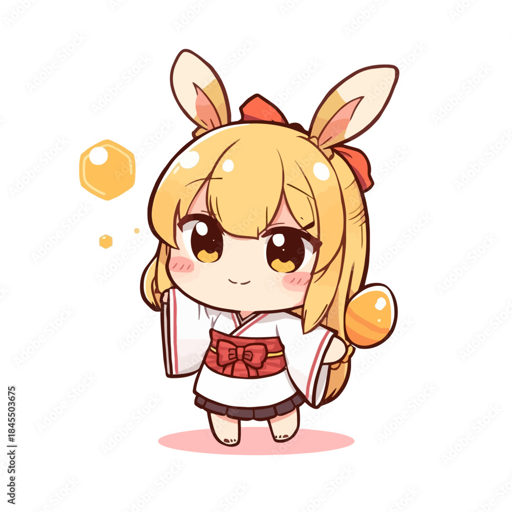 Fototapeta premium Cute Cartoon Very Cool