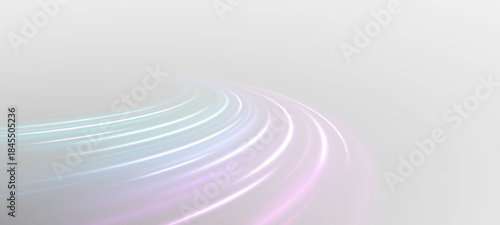 High-speed track with racing lines, city lights and motion effects. Sporty perspective with powerful trail blurs.