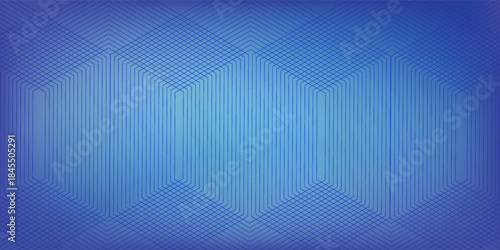Abstract Hexagon Blue Tech Finance Fintech Background Abstract Pixel Pattern. Abstract Business Tech Simple Art Modern Abstract