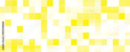 Light Yellow vector low poly background. A sample with a polygonal design. Illustration in polygonal style with repeating squares