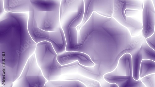 Abstract purple and white pattern with bright white lines, ideal for background designs, digital art, or modern wallpaper prints.