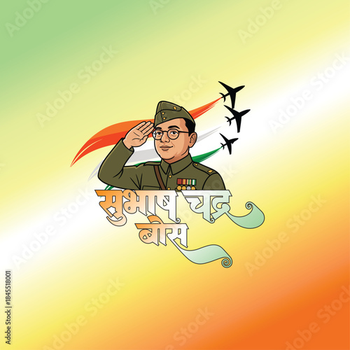 Happy Subhas Chandra Bose Jayanti  Saluting the Legendary Architect of Azad Hind Fauj Whose Determination Challenged Empires and Changed the Course of Indian History