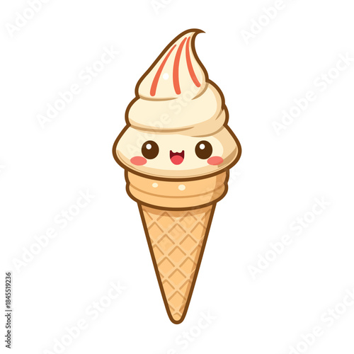 Cute Delicious Ice Cream Design Very Cool